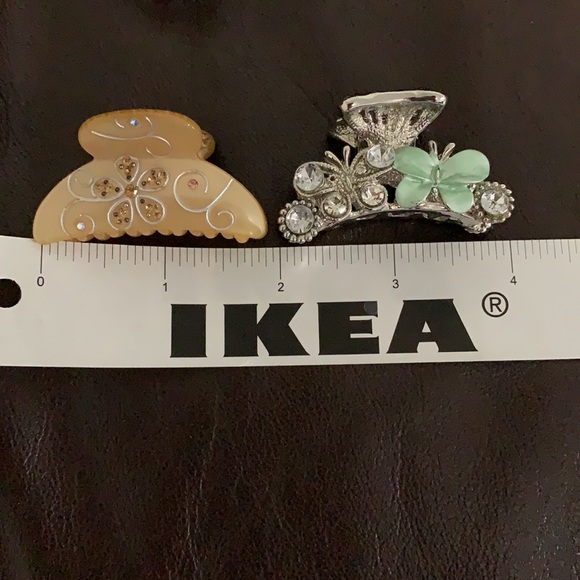 Beautiful jewelled hair clips bundles of 3 - Picture 4 of 10